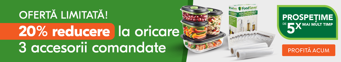 Campanie accesorii FoodSaver