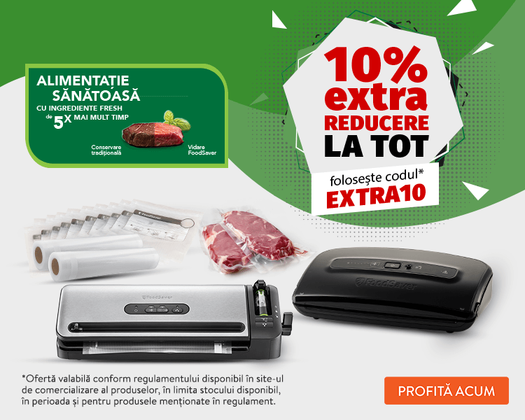 Promotie FoodSaver EXTRA10