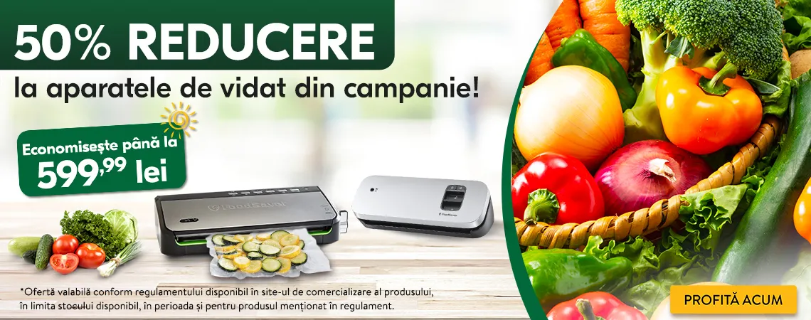 Campanie FoodSaver 50% reducere