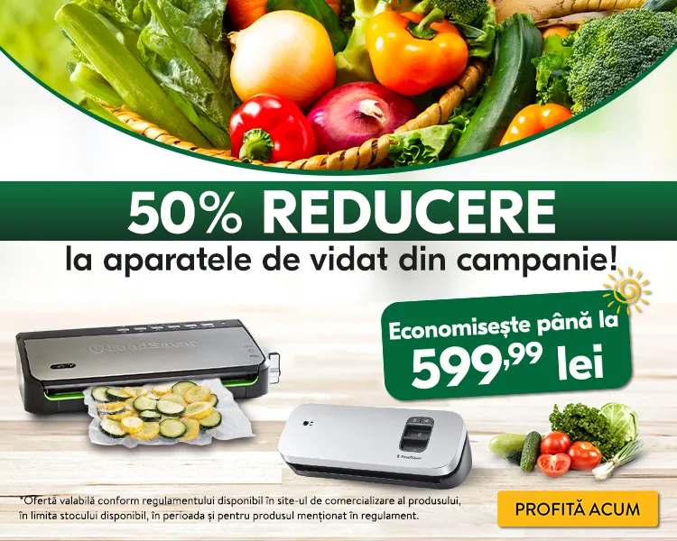Campanie FoodSaver 50% reducere
