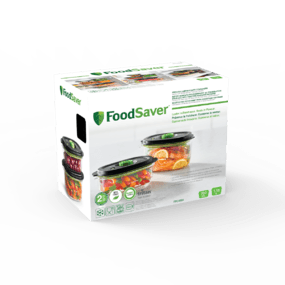  Set 2 caserole pentru vidat ( 0.7L + 1.2L) FoodSaver