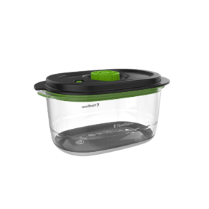 caserola de 1,2L cu capac negru si verde