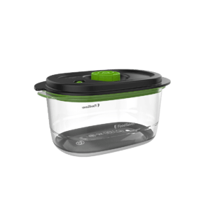 caserola vidat alimente, caserola foodsaver, foodsaver caserole de vidat, caserola foodsaver, caserola 1.2 l foodSaver, caserole pentru vidat, caserola vidare medie, caserola tritan, caserola fara bpa, caserola rezistenta la scurgeri, caserola cu cap