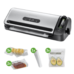 Aparat de vidat alimente FFS017X-01, vidare uscata/umeda FoodSaver