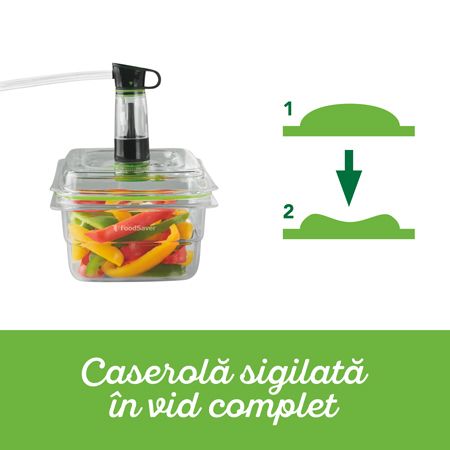 Încheiați complet vidarea